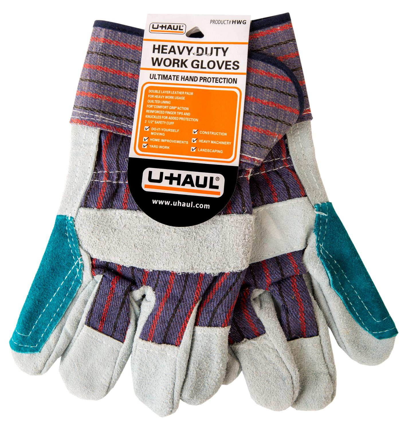 Heavy-Duty Work Gloves - Pair