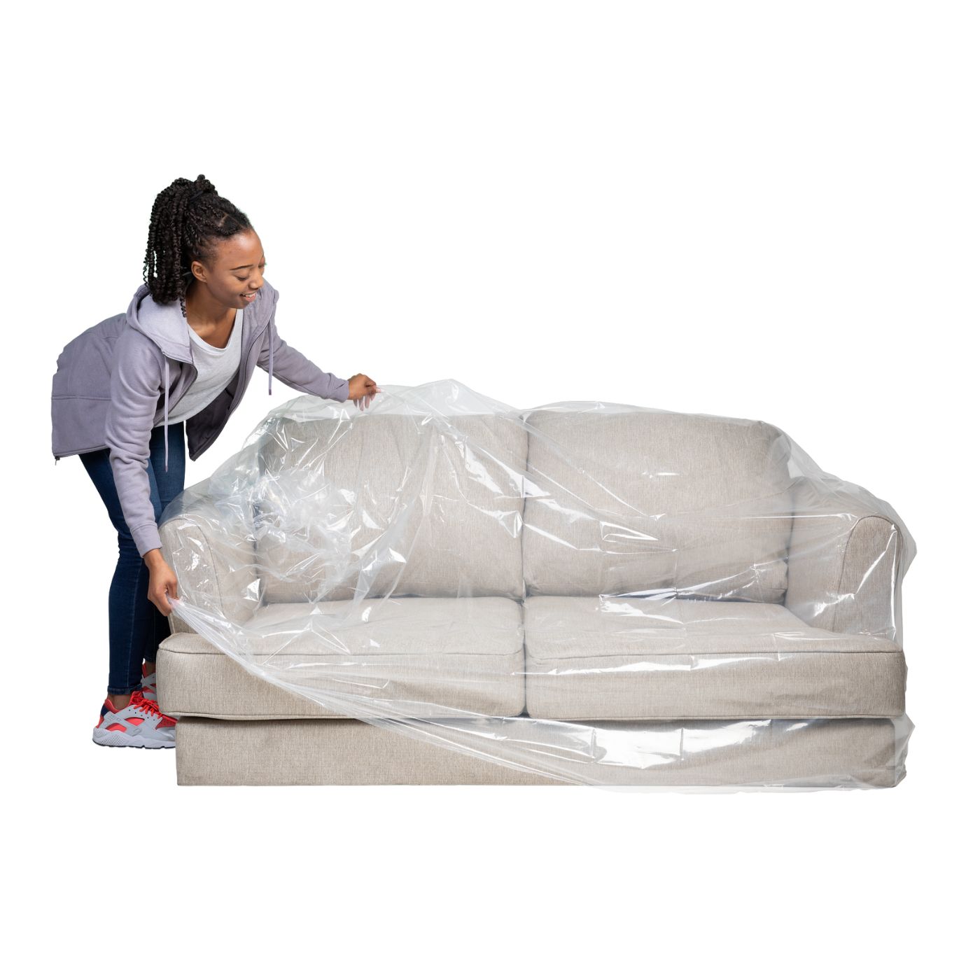 Plastic seat covers online for couches