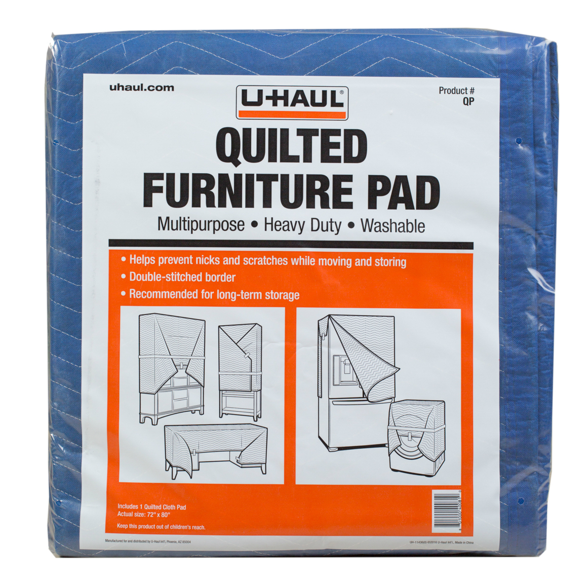 U Haul Quilted Pad