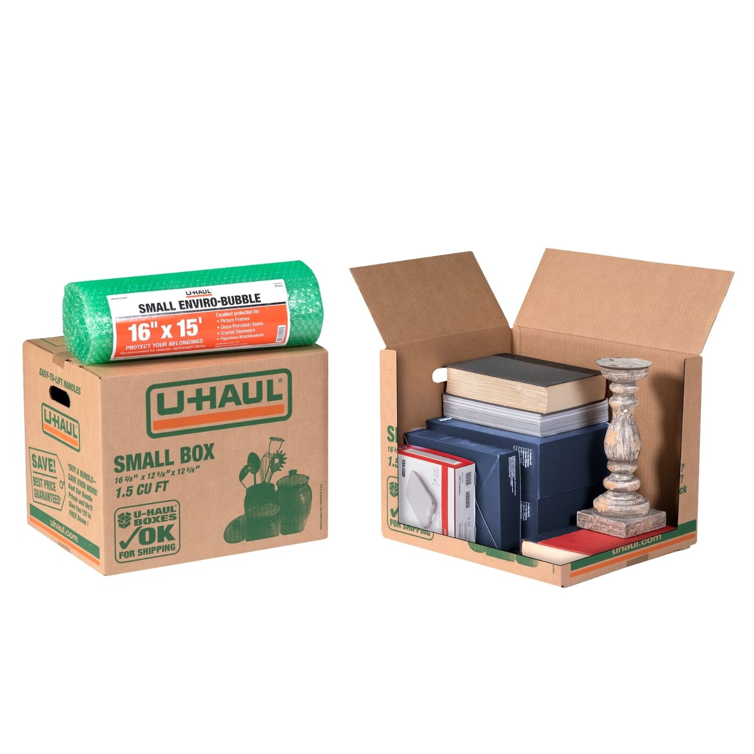 Pen+Gear Small Extra Strength Recycled Moving Boxes, 17in.Lx11in