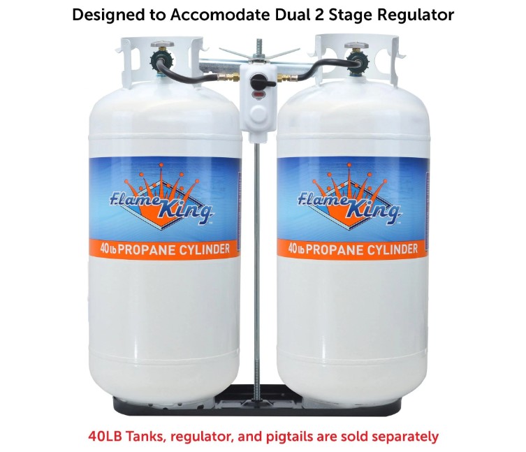 U-Haul: RV Propane Tank Mount for 40-lb Tank