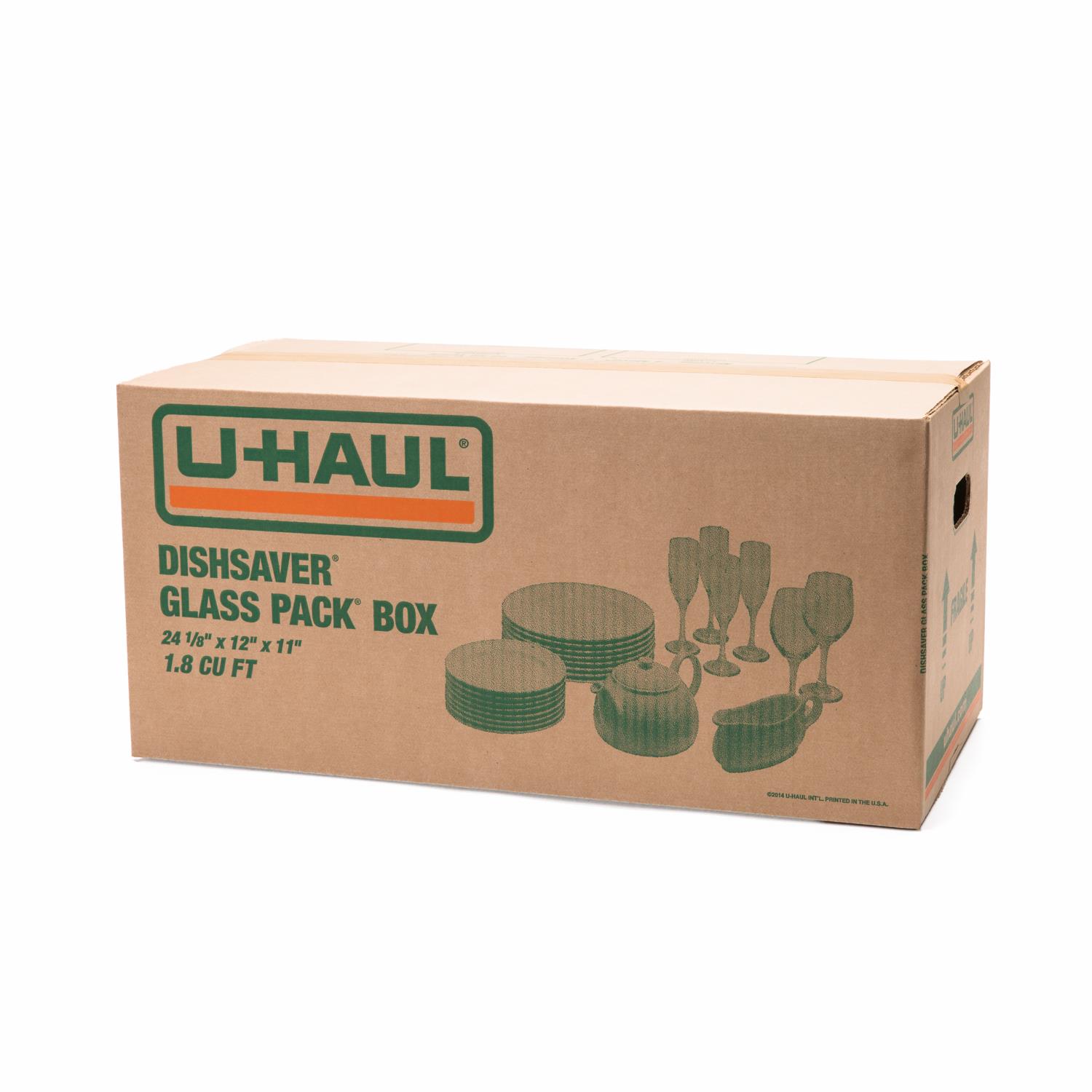 Dishsaver Glass Pack Box U Haul