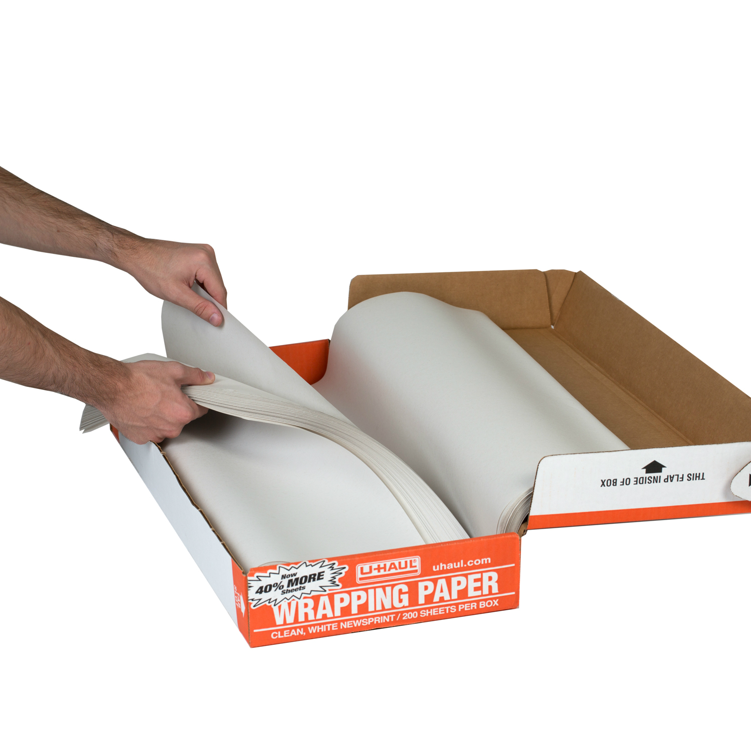 WAUPPY Newsprint Packing Paper Sheets for Moving Shipping Box Filler Wrapping and Protecting Fragile Items 13 lbs (50 Sheets 26 x 15)