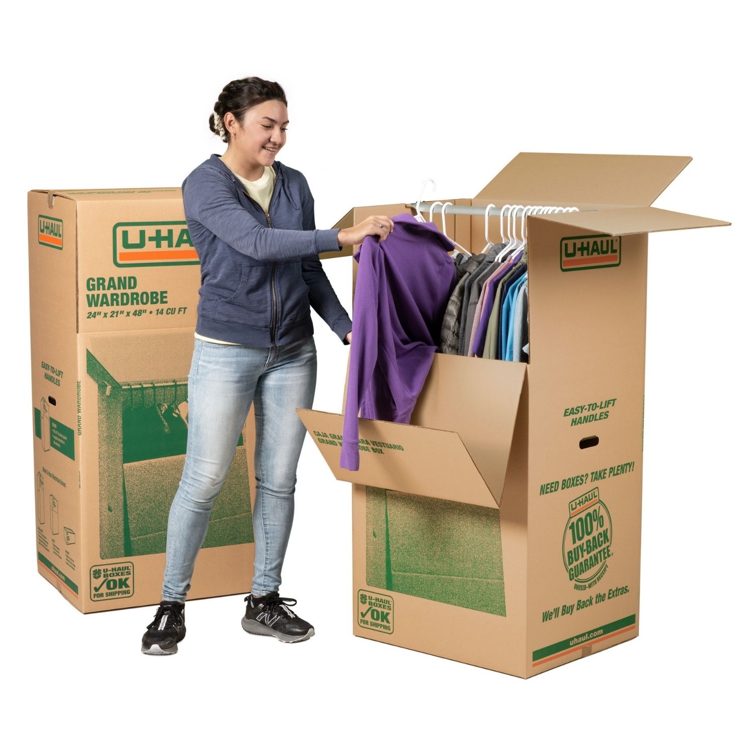 Organizing Boxes for Moving & Storage with the U-Haul My Belongings  Organizer