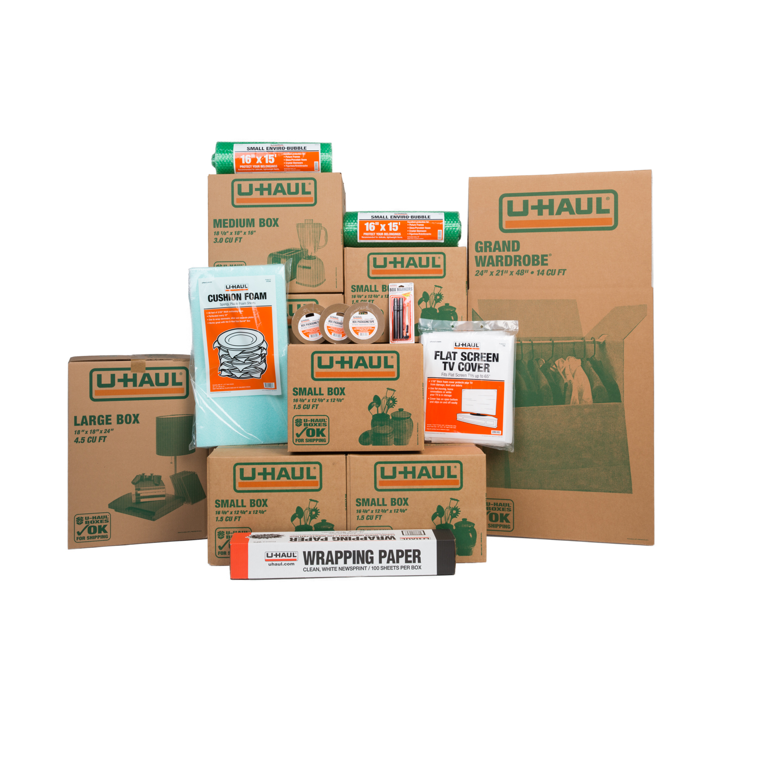 Organizing Boxes for Moving & Storage with the U-Haul My