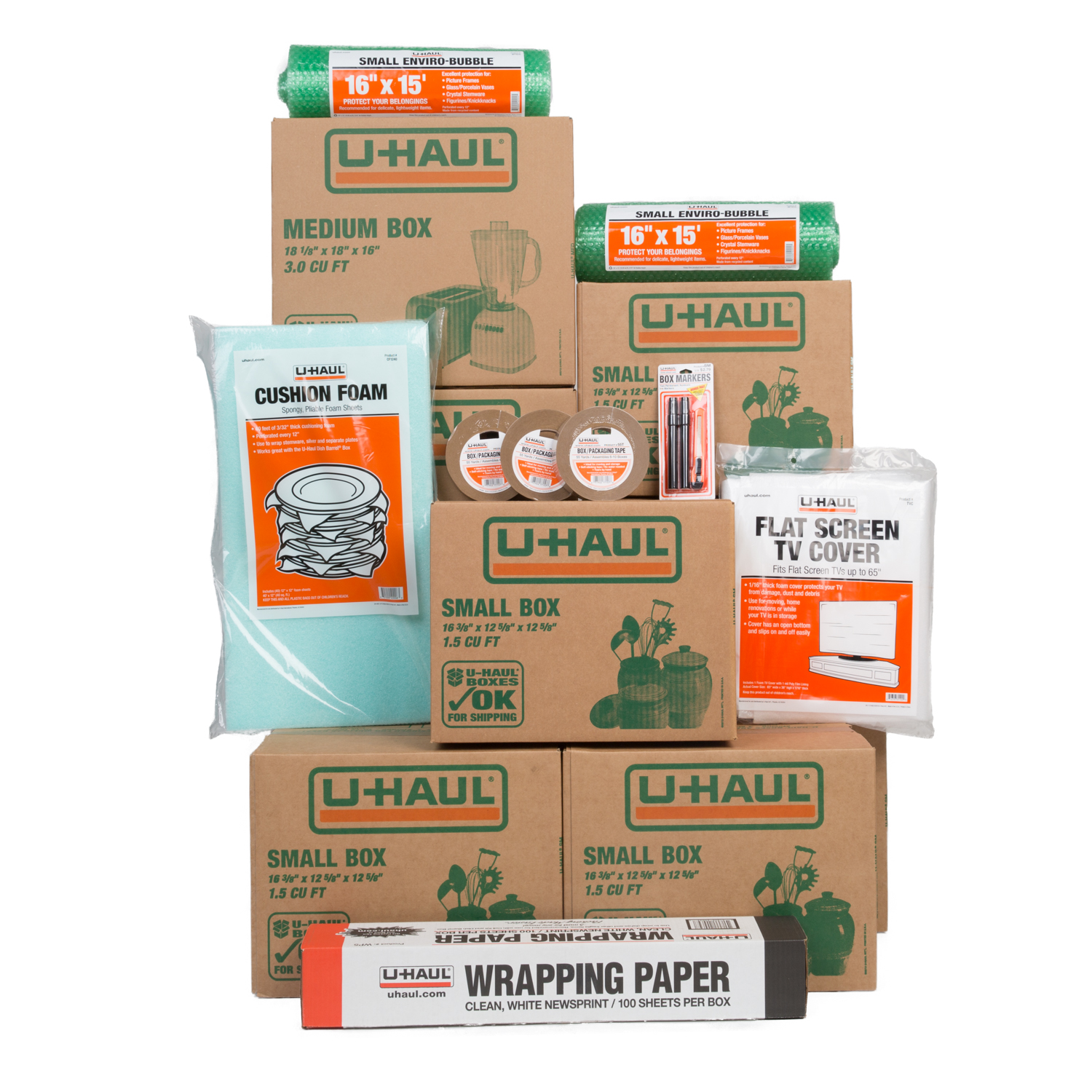 U Haul LG Large Moving Box