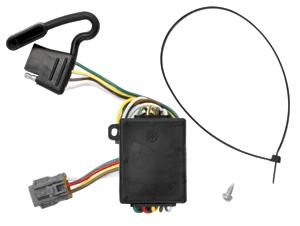 CQT118331 4Flat with Factory Style Vehicle Tow Harness Converter