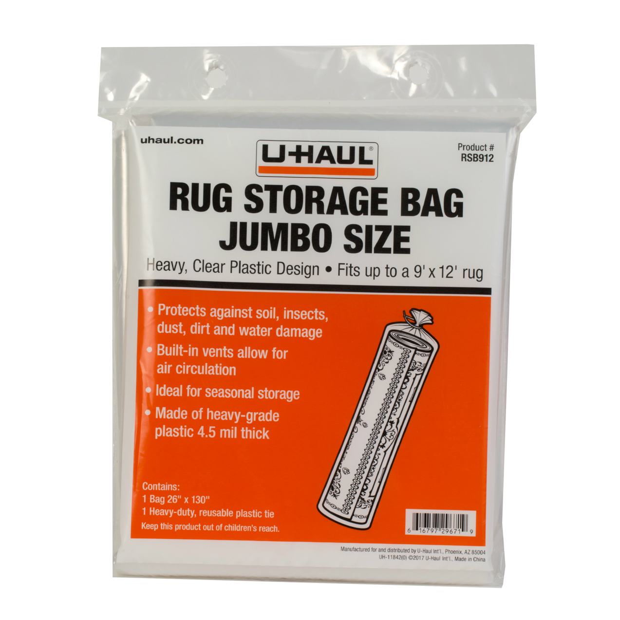 Rug Storage Bag  Jumbo