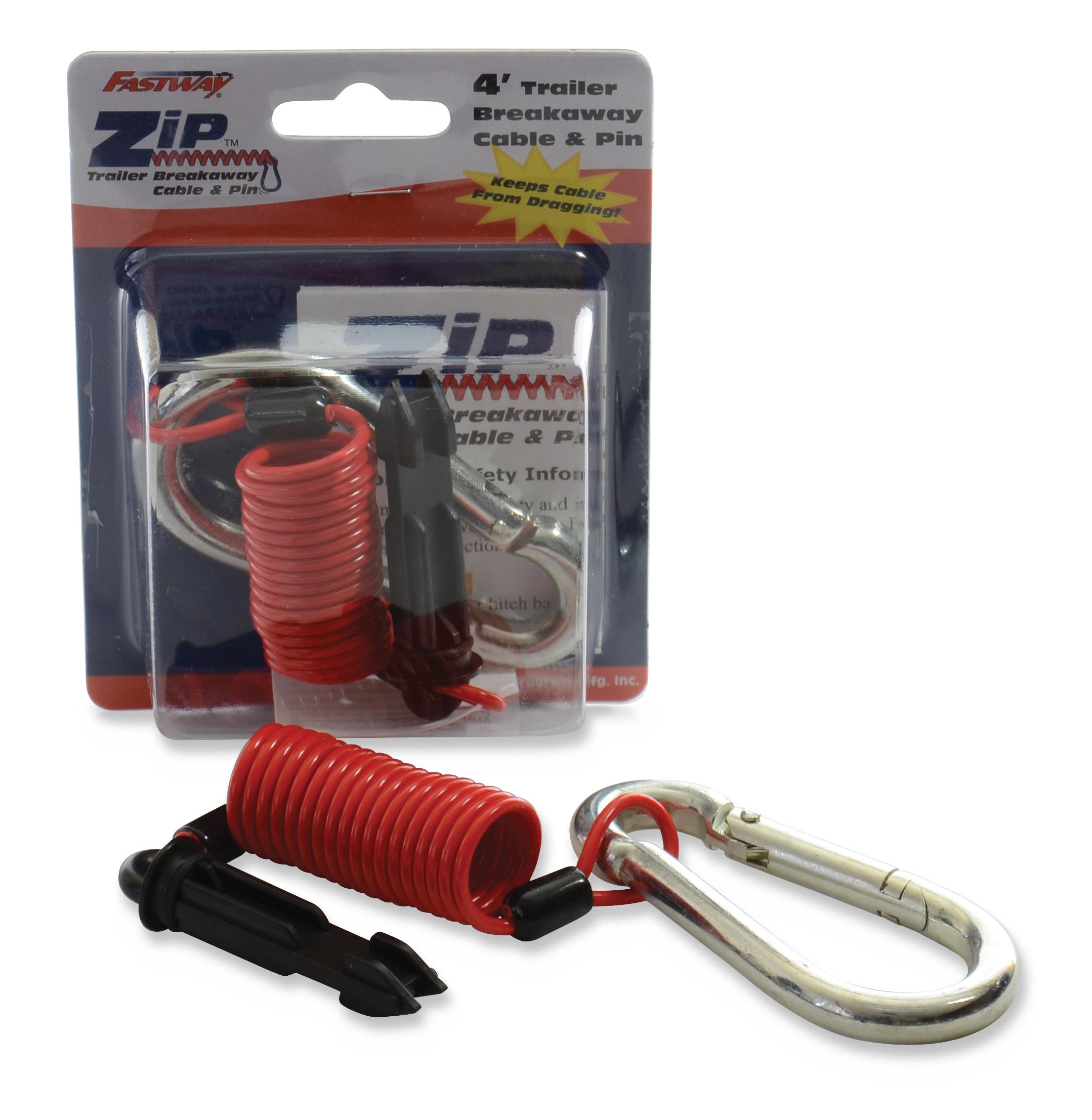 Zip™ Breakaway Cable and Pin  4’ or 6’ Length