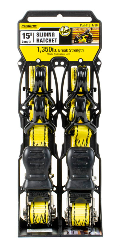 15’ x 1” LightDuty Sliding Ratchet  2 Pack