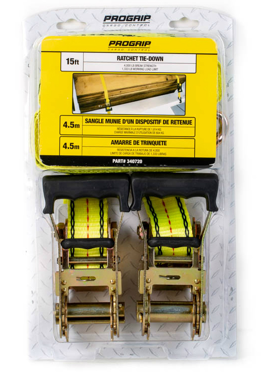 15’ x 11/2” HeavyDuty Ratchets  2 Pack