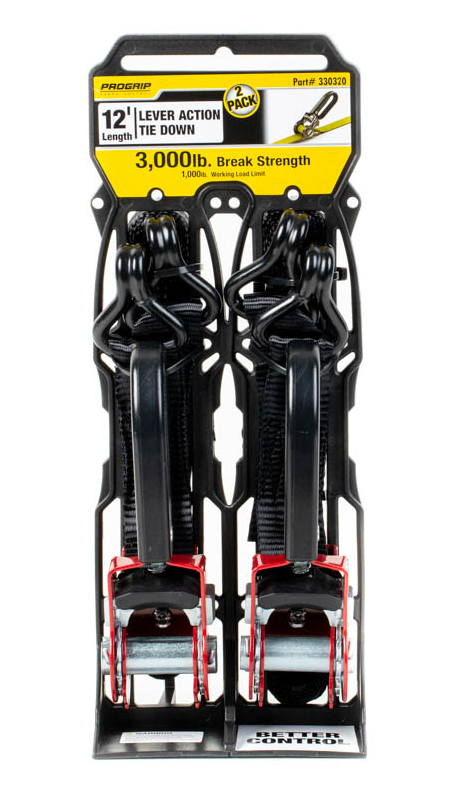 12’ x 11/4” MediumDuty Ratchets  2 Pack