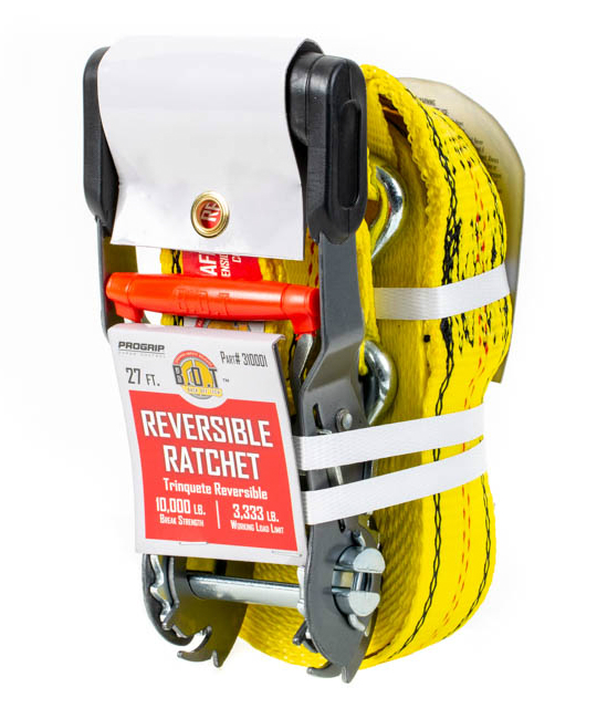27’ x 2” Commercial Grade Safety Release Ratchet