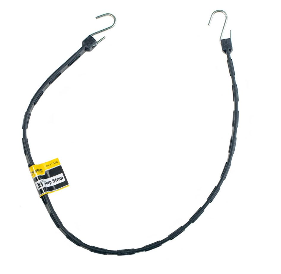 36” Adjustable Length Tarp Strap with S Hooks
