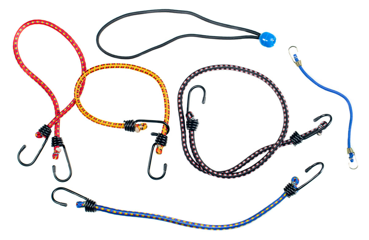 8 mm Standard Bungee Cord Assortment  Pack of 20 