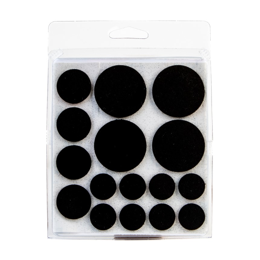 Forearm Forklift Felteez Felt Pads for Furniture  Variety Pack of 16 Pads