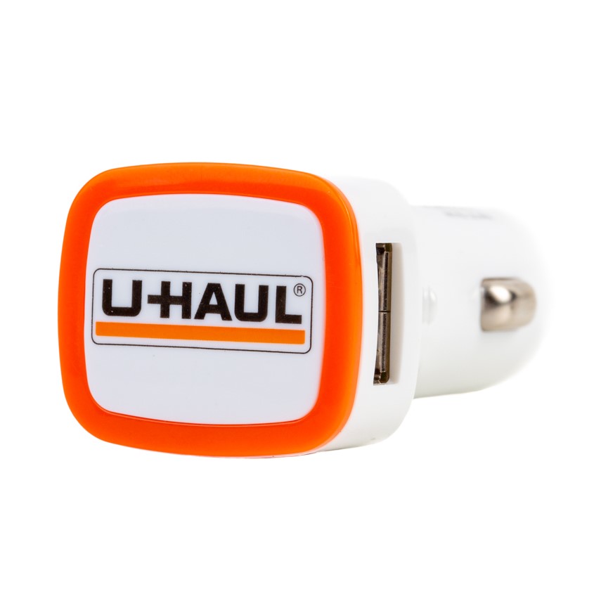 UHaul Logo USB Car Charger Adapter