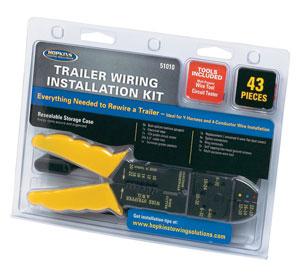 Trailer Wiring Installation Kit 43 Piece With Wire Tool
