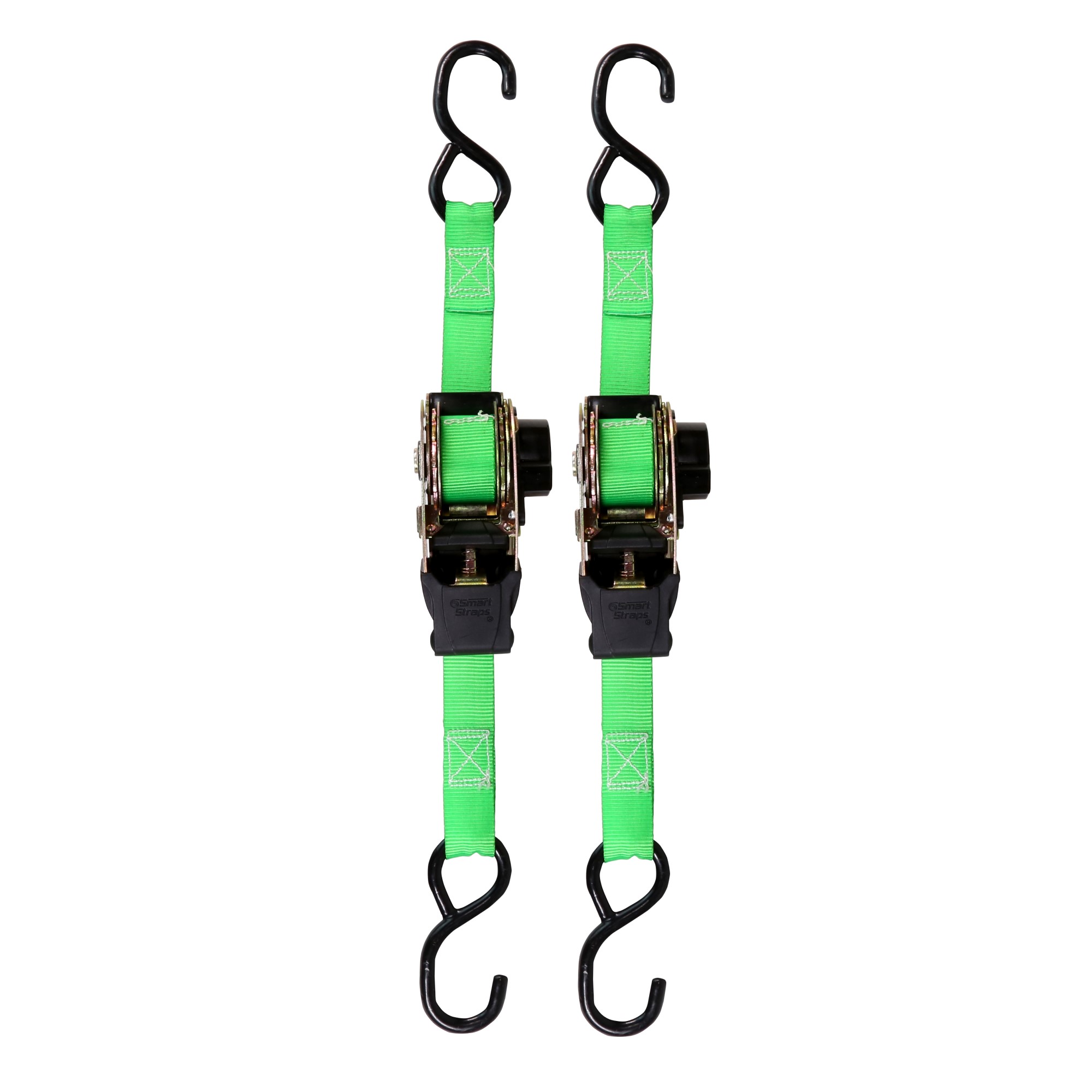 SmartStraps 6’ Retractable Ratchets  Pack of 2