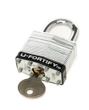 UFortify® Laminated Steel Padlocks