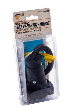 QuickConnect TrailerWiring Harness 7Way Adapter Plastic