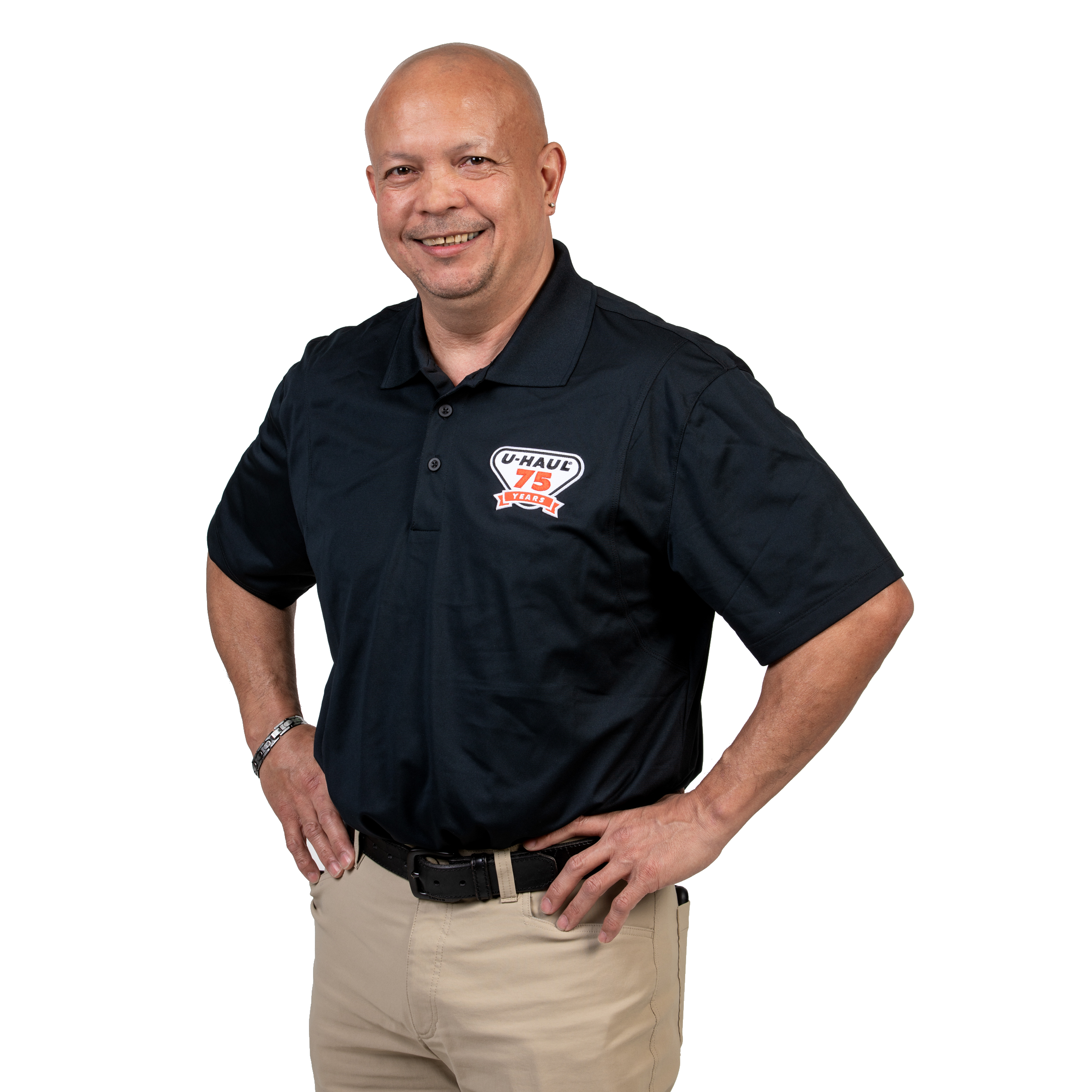 UHaul 75th Anniversary Mens Polo