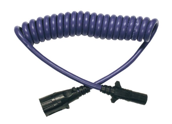 Blue Ox 7 TO 6 Coiled Electrical Cable Extension