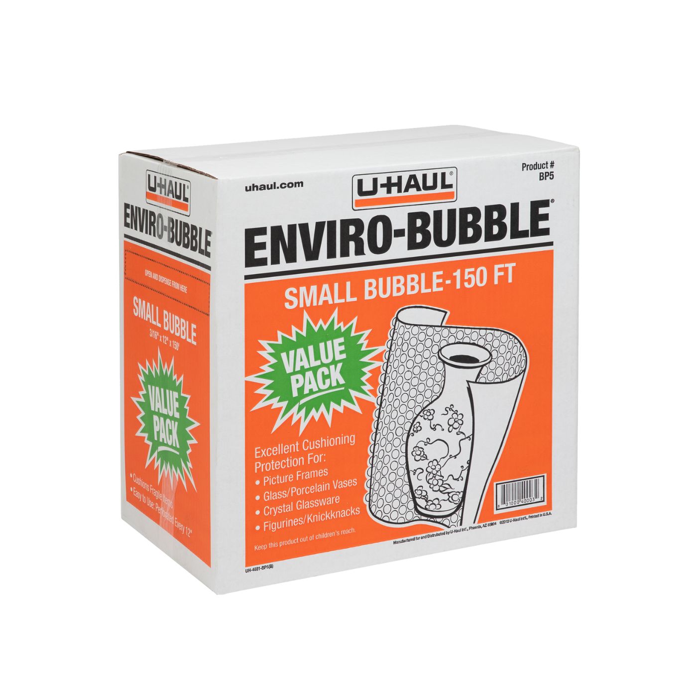 ENVIROBUBBLE® & Dispenser Box