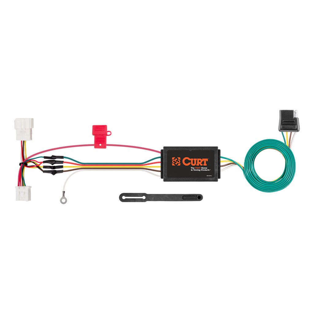  Curt 56158 Custom Wiring Harness, 4way Flat Output, Select Honda CRV