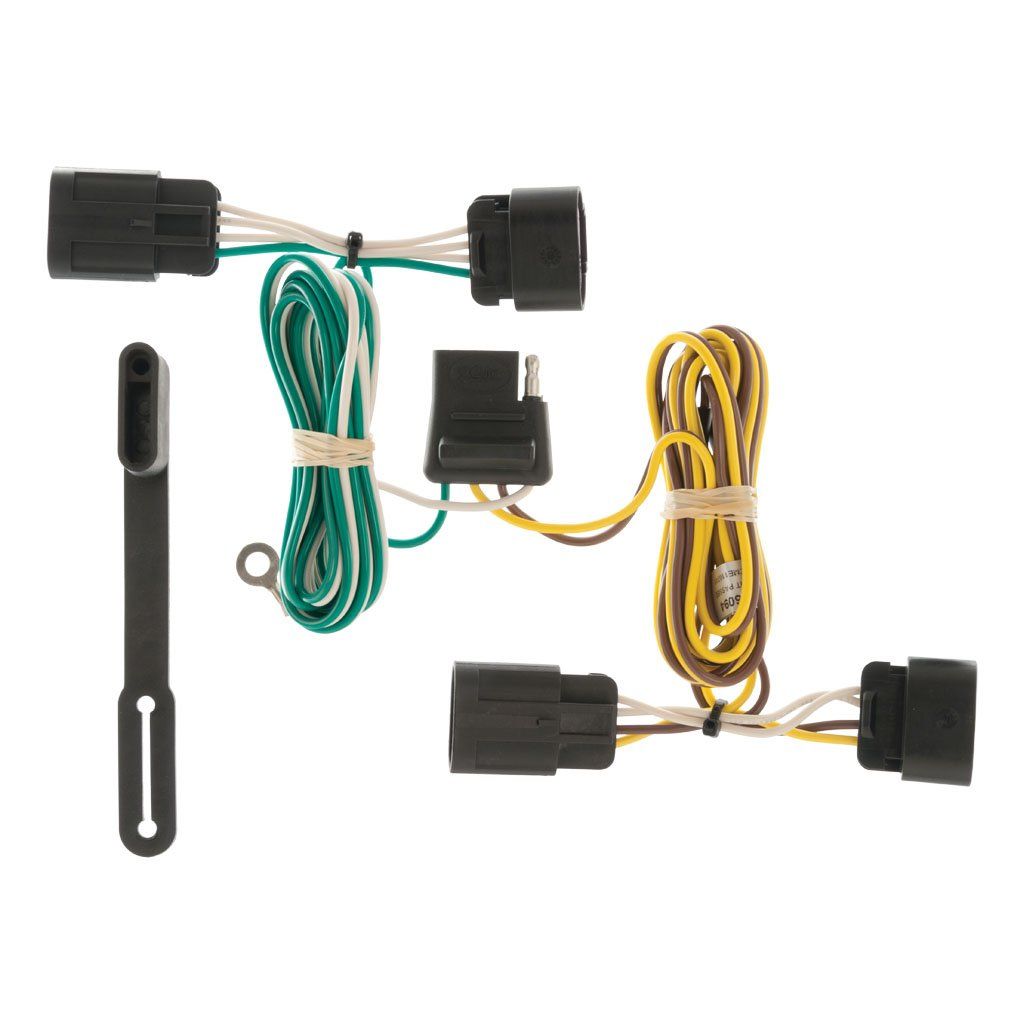 Curt 56094 Custom Wiring Harness, 4wat Flat Output, Select Chevrolet Equinox, Gmc Terrain