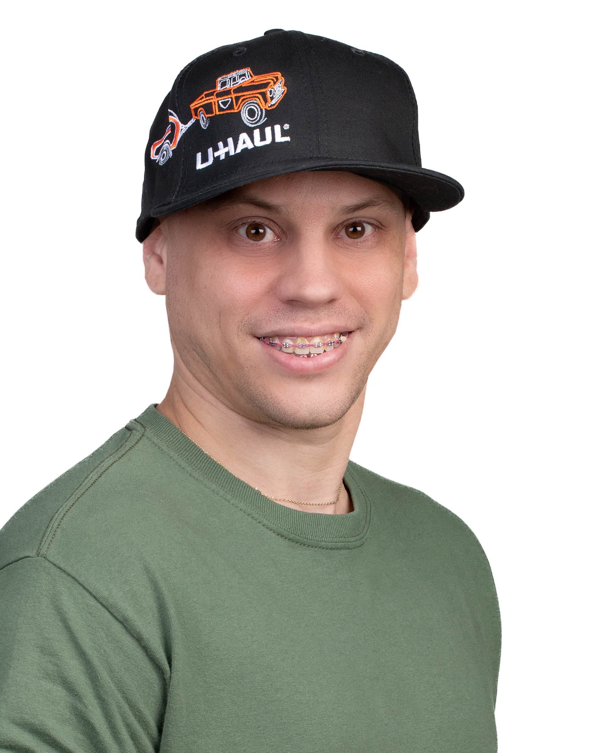New Era UHaul Flat Bill Hat (Black)