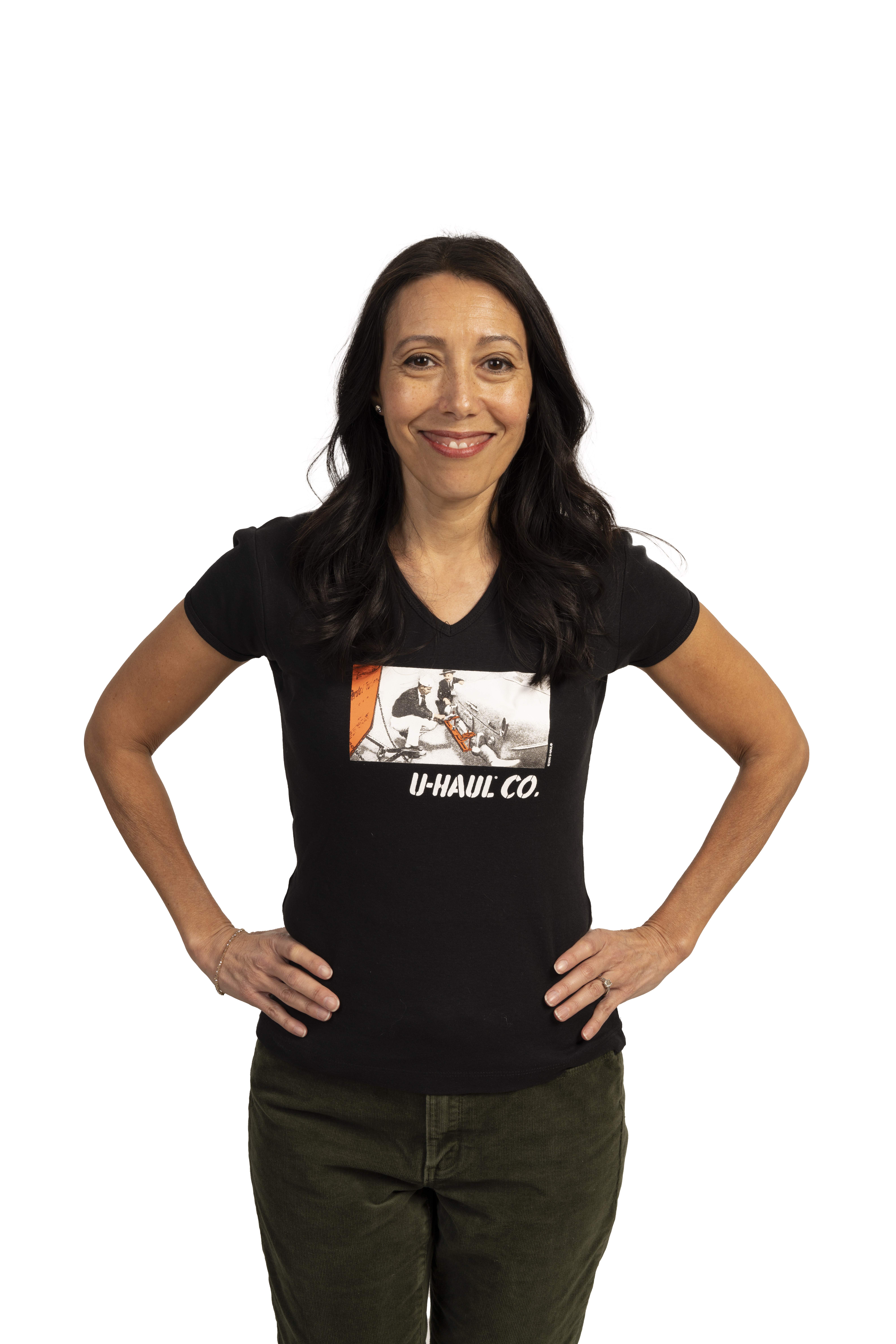 UHaul 60th Anniversary Babydoll TShirt Rental Trailer