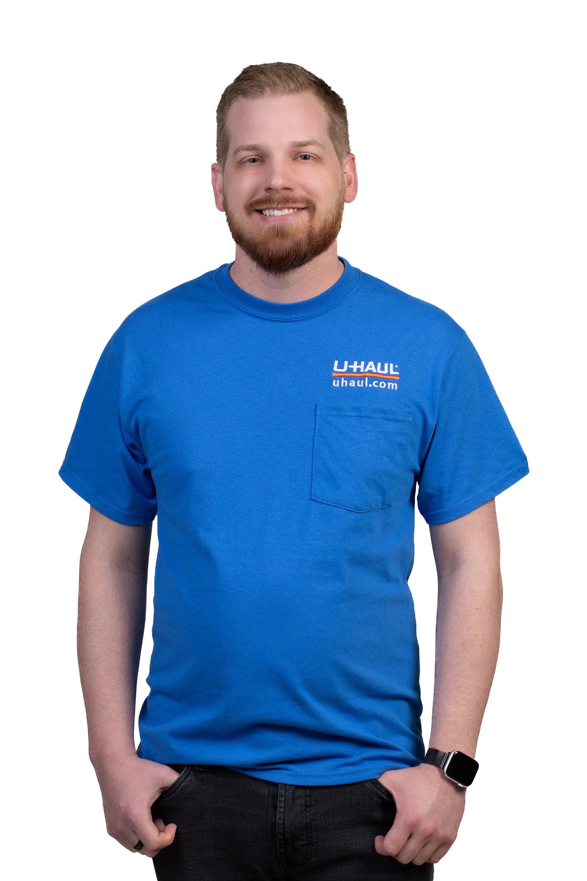UHaul Embroidered Unisex TShirt Royal Blue
