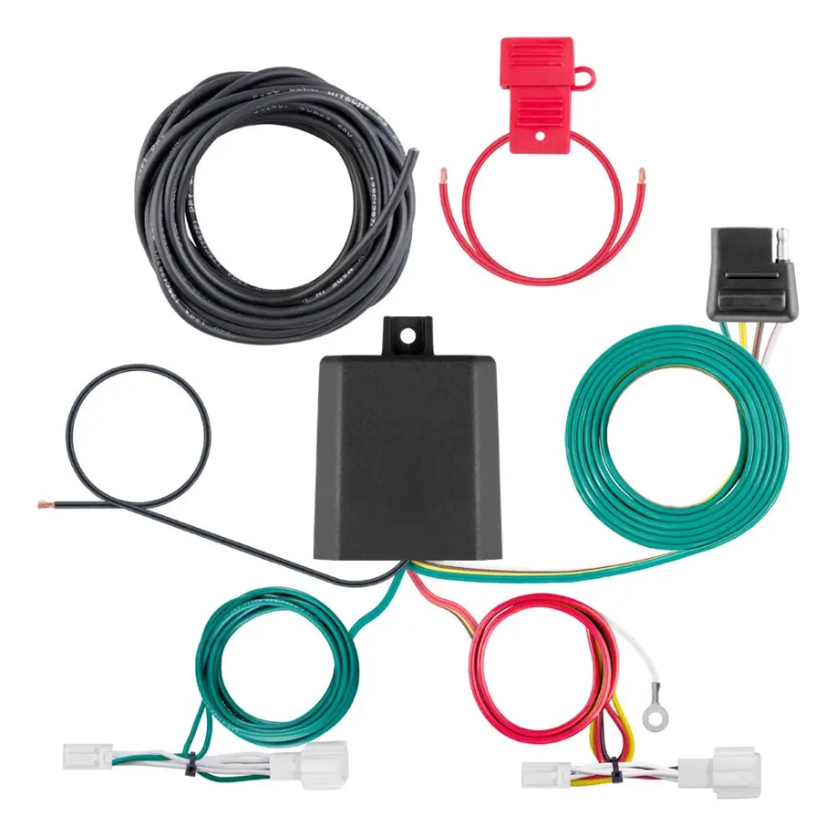 CUSTOM WIRING HARNESS, 4WAY FLAT OUTPUT, SELECT MITSUBISHI OUTLANDER SPORT (56482)