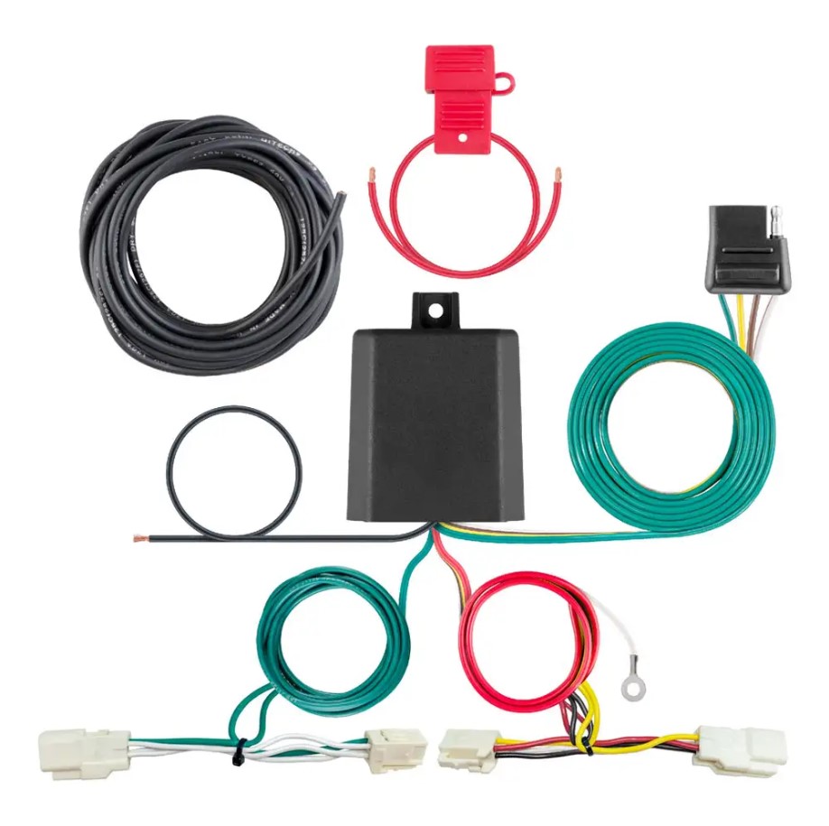 CUSTOM WIRING HARNESS, 4WAY FLAT OUTPUT, SELECT MITSUBISHI OUTLANDER (56467)