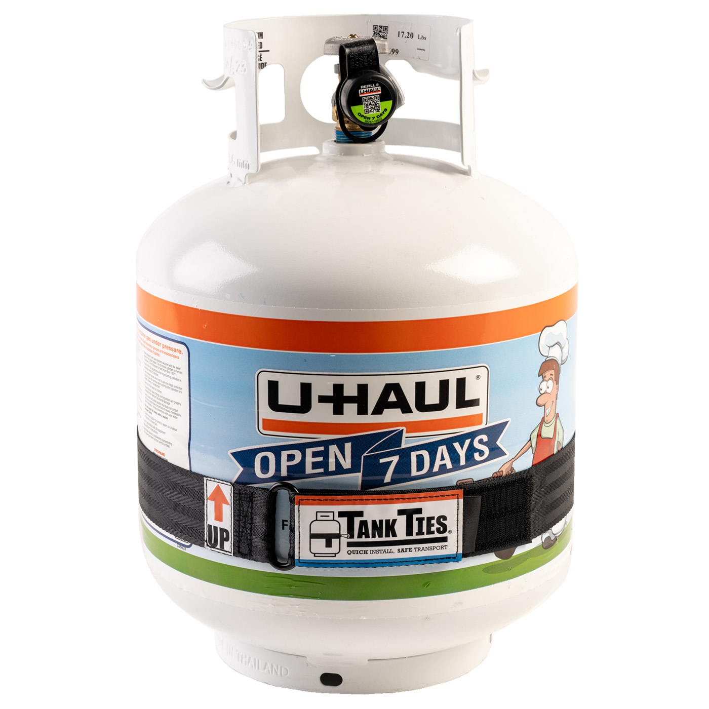 Tank Ties  Propane Tank Straps for 20lb & 30lb BBQ Tanks