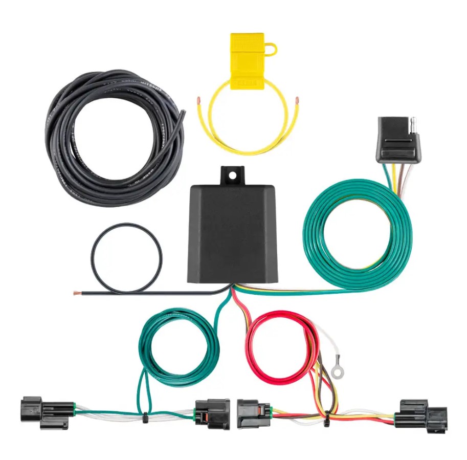 CUSTOM WIRING HARNESS, 4WAY FLAT OUTPUT, SELECT HONDA HRV (56483)