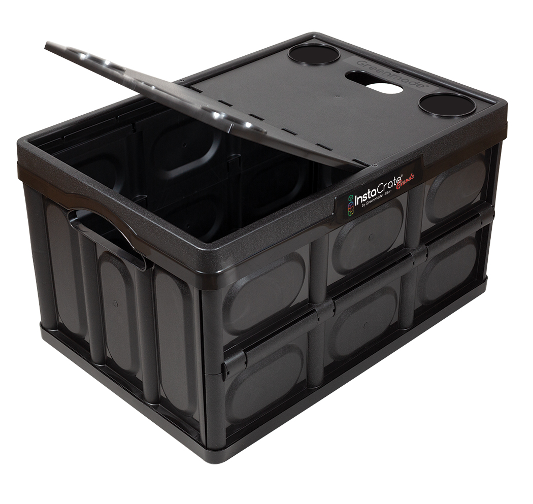 Instacrate Large Collapsible Storage Container, 165 Gallon 