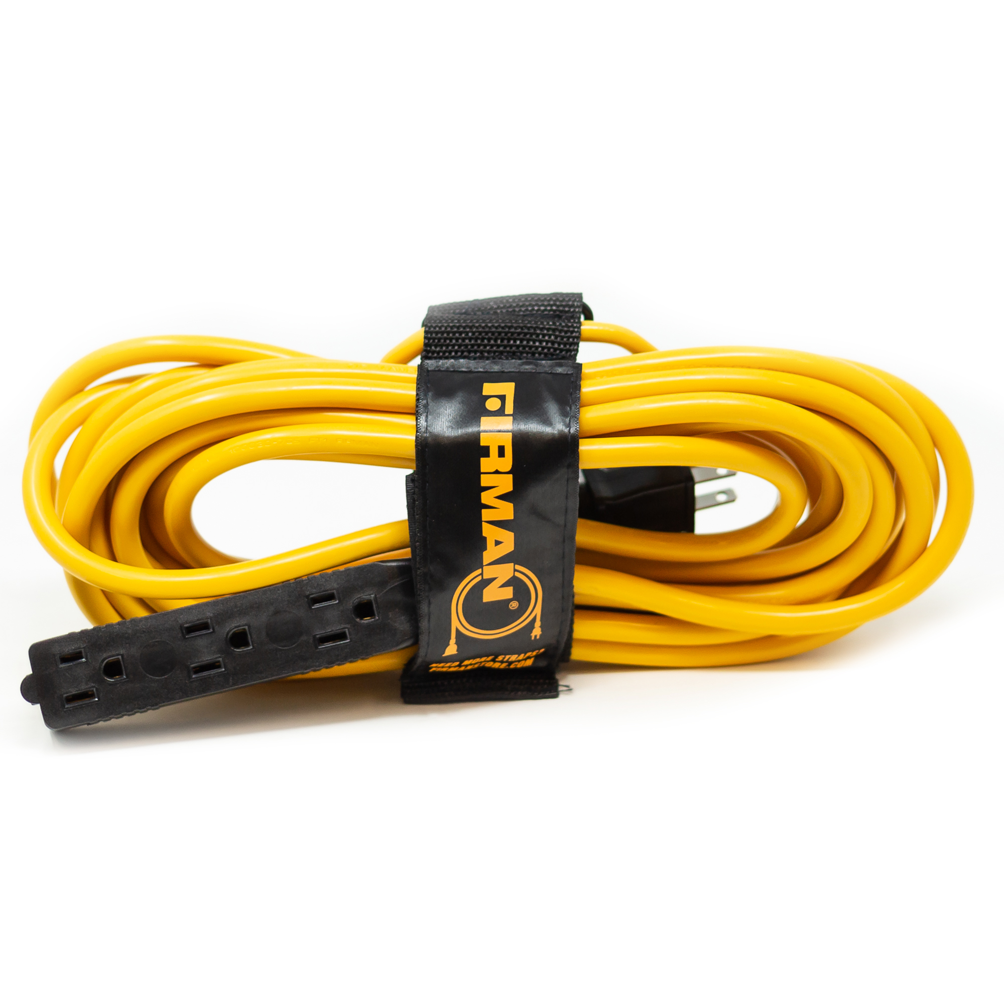 Power Cord, 515P to (3) 515R, w/ Strap, 25 ft, 14 AWG