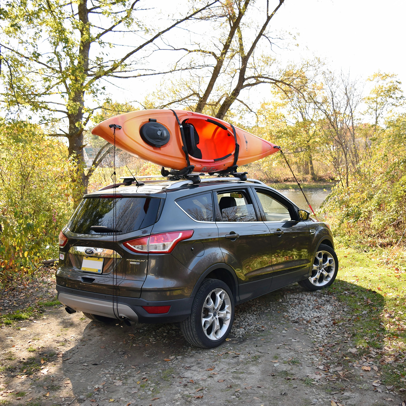 FoldAwayJ Folding Kayak Carrier