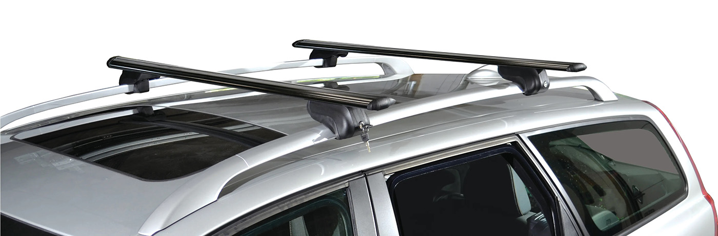 AirFlow2 Alum Aero Cross Rail System (58") BLACK 