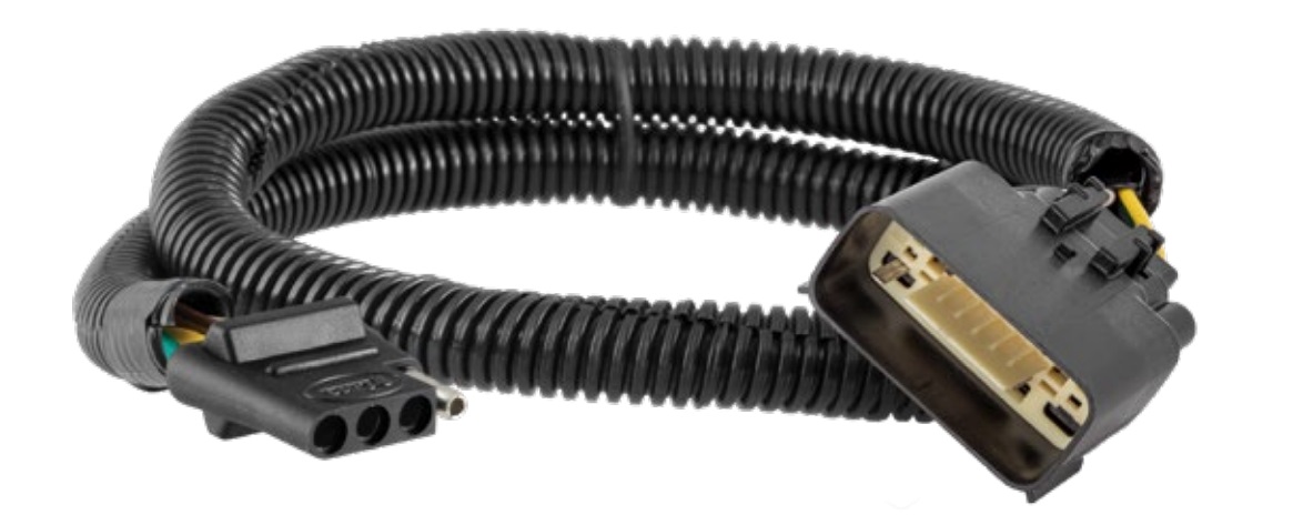 CURT 56532 Tesla Model Y  CUSTOM WIRING HARNESS, 4WAY FLAT OUTPUT