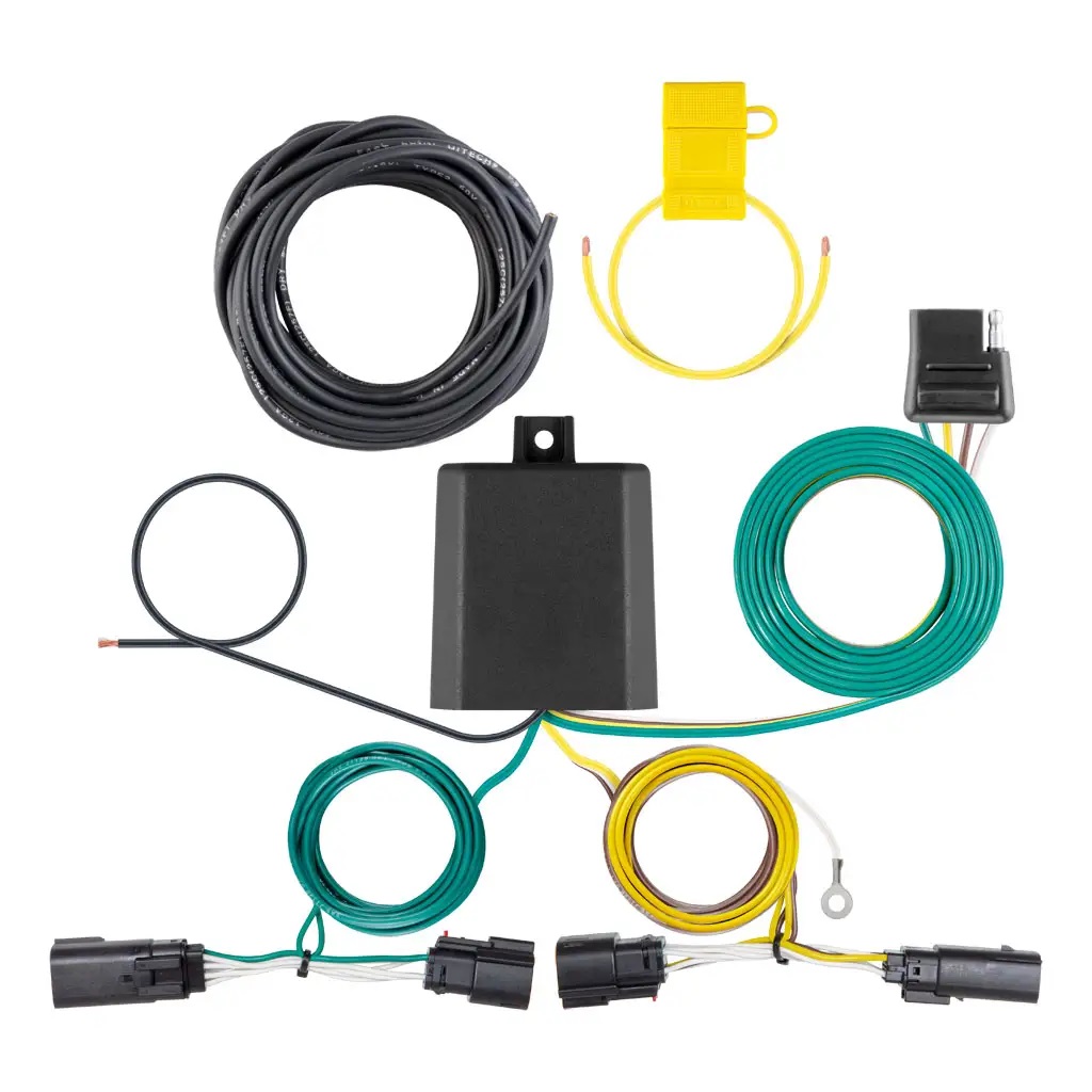 CURT CUSTOM WIRING HARNESS FOR CHEVY TRAX, 4 WAY FLAT (56514)