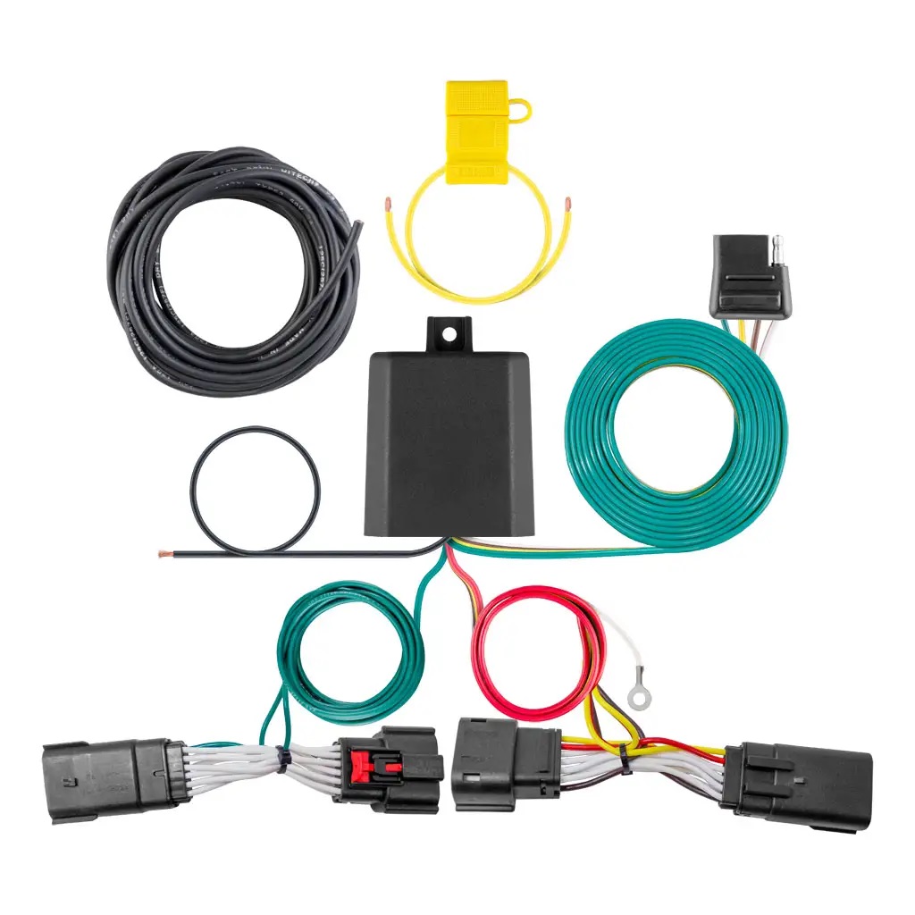 CURT CUSTOM WIRING FOR LINCOLN NAUTILUS, 4 WAY FLAT (56446)