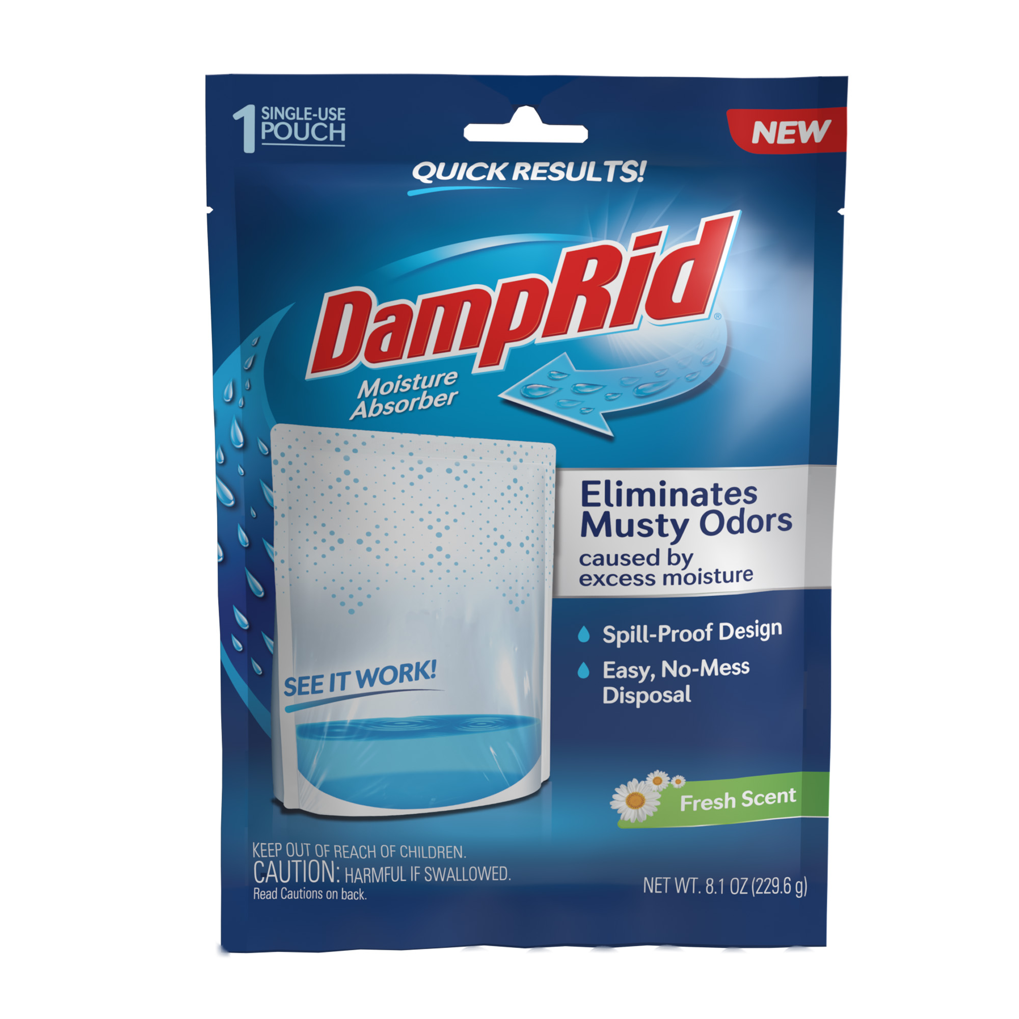 DampRid, Single Use Pouch Fresh Scent 