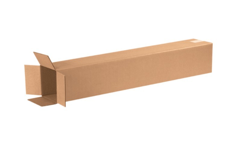 6" x 6" x 36" Tall Corrugated Box Case of 25