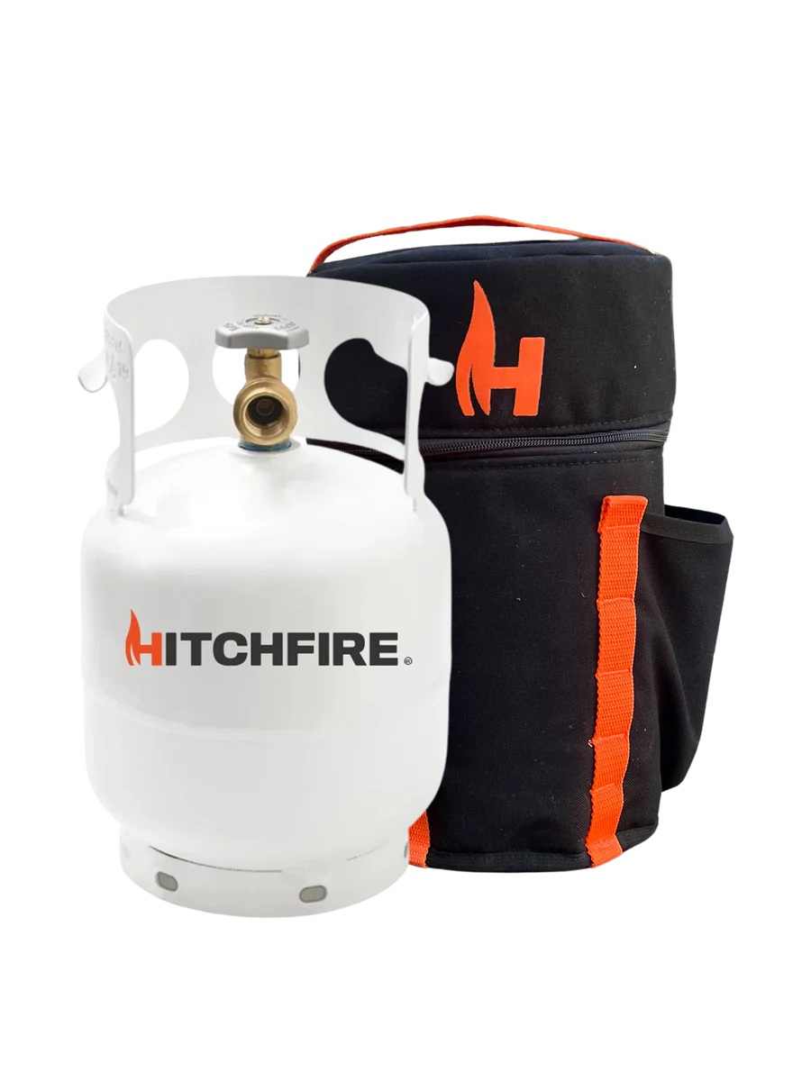 5lb HitchFire Propane Tank (1 Gallon  Empty) & Carrying Case