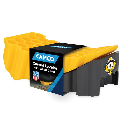 Curved Leveler and Wheel Chock (E/F)