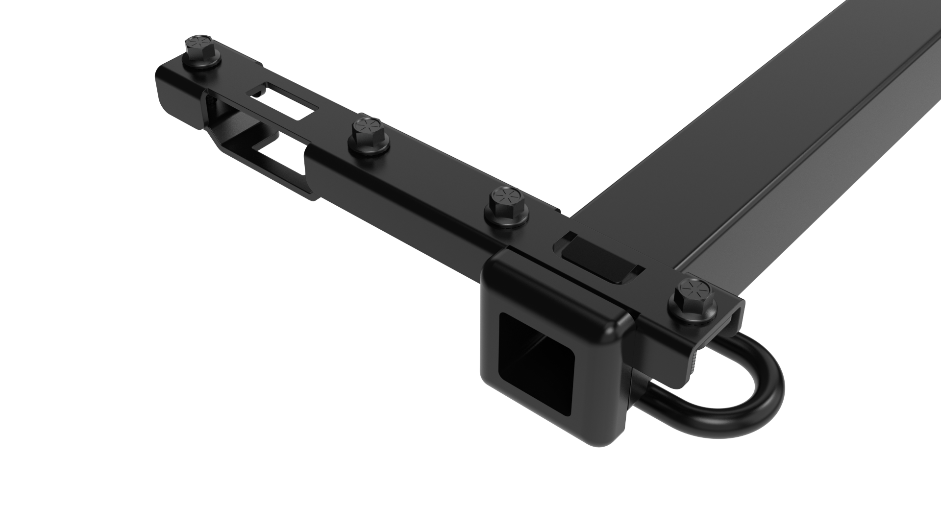 4Pin Flat + 5Pin Flat Mounting Bracket for 11/4” Hitch Receiver