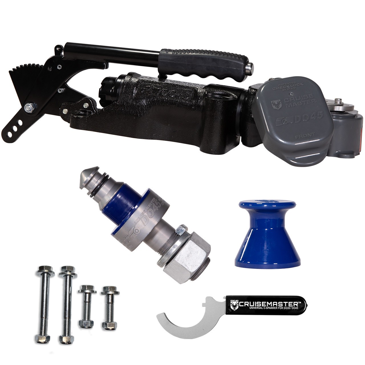 Cruisemaster DO45 Articulating Trailer Coupler (with Handbrake)